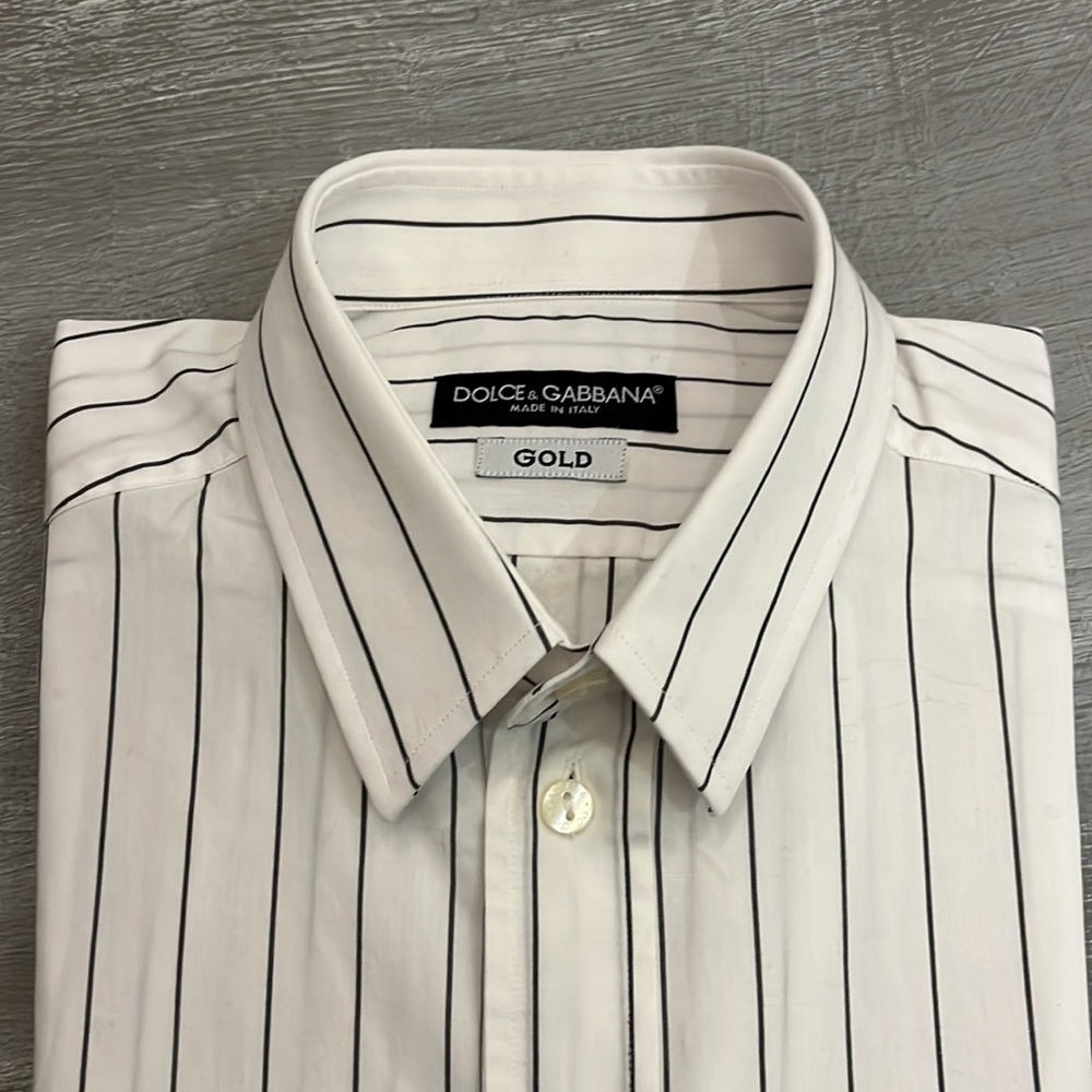 Dolce & Gabbana Men’s Dress Shirt , neck size 15,3/4 (40)